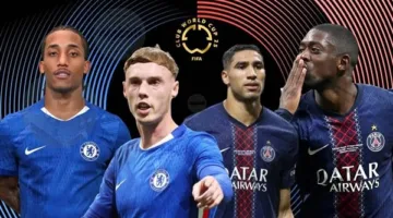 موعد مباراة كأس العالم للأندية بين باريس سان جيرمان وتشيلسي