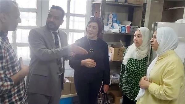 محافظ بني سويف يراقب خطوات حل أزمة الازدحام في العيادة الشاملة للتأمين الصحي محافظ بني سويف يراقب خطوات حل أزمة الازدحام في العيادة الشاملة للتأمين الصحي