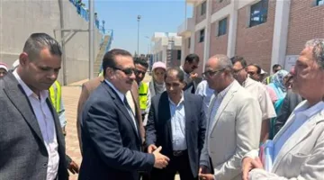 نائب وزير الإسكان ي inaugurates عدة مشاريع ضمن برنامج خدمات الصرف الصحي المستدامة.