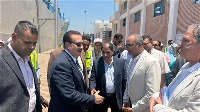 نائب وزير الإسكان ي inaugurates عدة مشاريع ضمن برنامج خدمات الصرف الصحي المستدامة.
