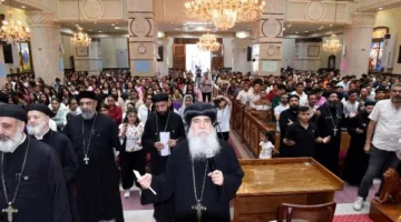 المؤتمر السنوي لطلاب المرحلة الثانوية في إيبارشية بني سويف بمشاركة أسقف الإيبارشية
