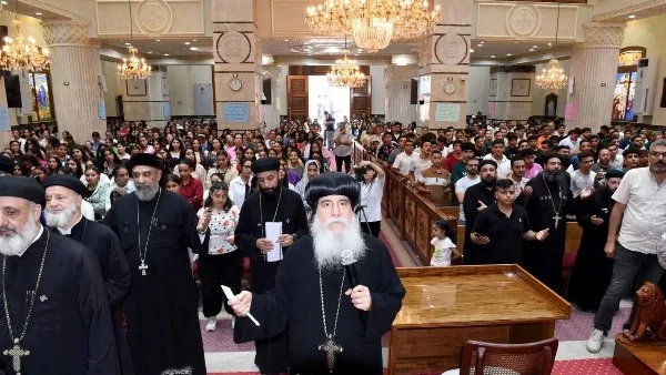 المؤتمر السنوي لطلاب المرحلة الثانوية في إيبارشية بني سويف بمشاركة أسقف الإيبارشية المؤتمر السنوي لطلاب المرحلة الثانوية في إيبارشية بني سويف بمشاركة أسقف الإيبارشية