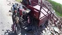 وفاة شخصين وإصابة ثلاثة آخرين في حادث تصادم على طريق العدوة الزراعي في الفيوم
