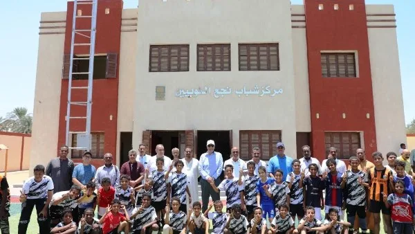 محافظ أسوان يزور مشروع مركز شباب النوبيين في قرية الرديسية محافظ أسوان يزور مشروع مركز شباب النوبيين في قرية الرديسية