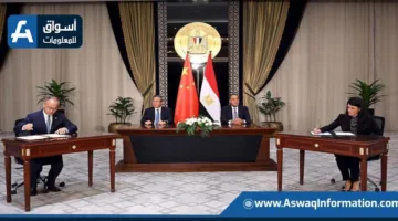 مصر والصين توقعان 5 وثائق لتعزيز العلاقات الاستراتيجية، تشمل أول اتفاق لمبادلة الديون