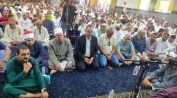 بتكلفة 7 ملايين جنيه.. تدشين المسجد الكبير في كوم النور بسوهاج