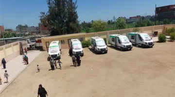 فحص مجاني لـ 1216 مواطناً في قافلة طبية بدمياط