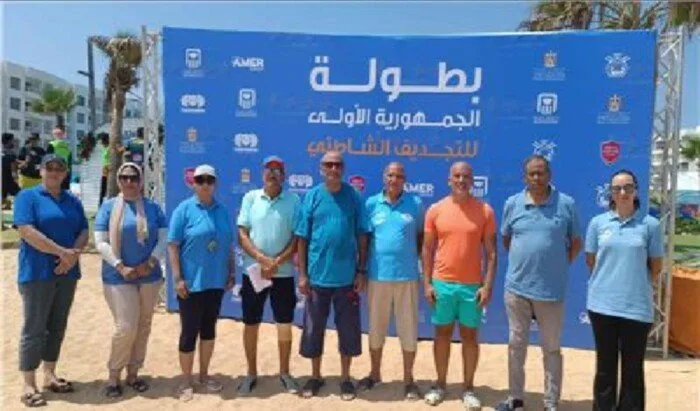 بمشاركة 10 أندية، بورسعيد تستضيف النسخة الأولى من بطولة الجمهورية للتجديف على الشاطئ. بمشاركة 10 أندية، بورسعيد تستضيف النسخة الأولى من بطولة الجمهورية للتجديف على الشاطئ.