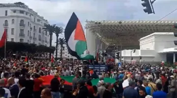 “دائمًا في القلب”: آلاف المغاربة يتجددون في دعم غزة والقضية الفلسطينية.