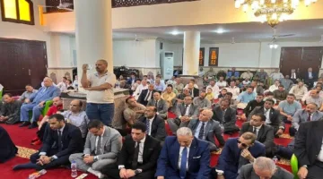 افتتاح جامع نادي القضاة في مدينة سوهاج الجديدة