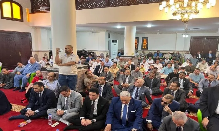 افتتاح جامع نادي القضاة في مدينة سوهاج الجديدة
