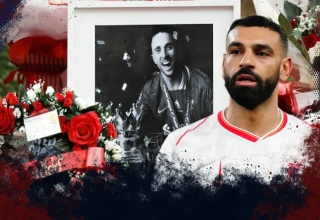 كيف أُزْهِرَ حضور محمد صلاح في تأبين الراحل جوتا في ملعب أنفيلد؟.. «فيديو» يُظهر التفاصيل كيف أُزْهِرَ حضور محمد صلاح في تأبين الراحل جوتا في ملعب أنفيلد؟.. «فيديو» يُظهر التفاصيل