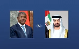 رئيس الدولة يتلقى مكالمة هاتفية من رئيس أنغولا