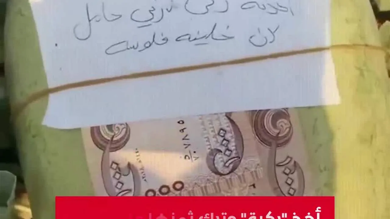 تصرف عفوي يعكس الروح العراقية تصرف عفوي يعكس الروح العراقية