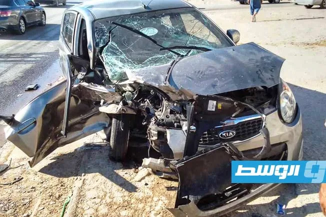 مديرية أمن طرابلس: وقوع إصابات نتيجة تصادم سيارتين على طريق 11 يونيو مديرية أمن طرابلس: وقوع إصابات نتيجة تصادم سيارتين على طريق 11 يونيو