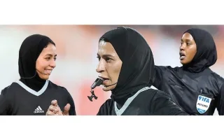 عاجل: «الصفارة النسائية» تبرز كفاءتها في دوري المحترفين