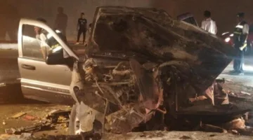 وفاة شخص نتيجة تصادم سيارته بالرصيف على الطريق الدائري في القليوبية