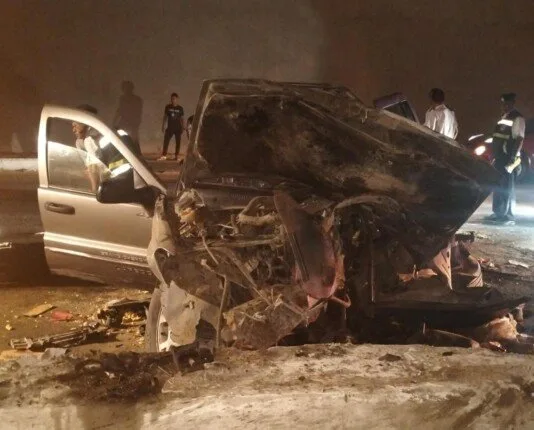وفاة شخص نتيجة تصادم سيارته بالرصيف على الطريق الدائري في القليوبية وفاة شخص نتيجة تصادم سيارته بالرصيف على الطريق الدائري في القليوبية