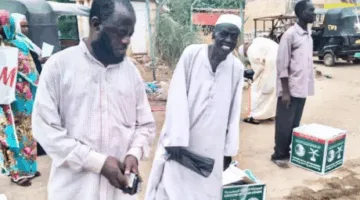 سلمان للإغاثة يوزع 689 سلة غذائية في منطقة الحصاحيصا بولاية الجزيرة، السودان