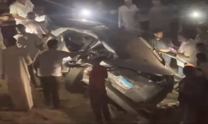 حادث مؤلم على الطريق الدولي بالمحلة.. وفاة شاب وجرح 6 آخرين نتيجة تصادم ثلاث سيارات حادث مؤلم على الطريق الدولي بالمحلة.. وفاة شاب وجرح 6 آخرين نتيجة تصادم ثلاث سيارات