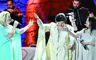 «لقاء نسائي حول الحب» في «بيت الدين».. أجواء من الطرب بمشاركة رئيس وزراء لبنان «لقاء نسائي حول الحب» في «بيت الدين».. أجواء من الطرب بمشاركة رئيس وزراء لبنان