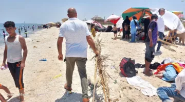 رئيس مدينة بورفؤاد: جهود كبيرة لتطهير الشاطئ من الخيام العشوائية
