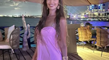 مي سليم تأسر جمهورها بإطلالة مميزة بفستان وردي