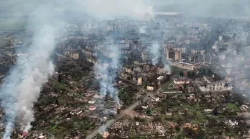 روسيا تشن هجمات على أوكرانيا باستخدام الطائرات المسيّرة والصواريخ