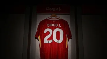 ليفربول يحتفي بذكرى ديوجو جوتا من خلال تخصيص القميص رقم 20 له
