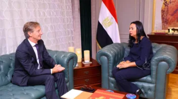 وزيرة التضامن تجتمع بالممثل المقيم لبرنامج الأمم المتحدة الإنمائي في مصر