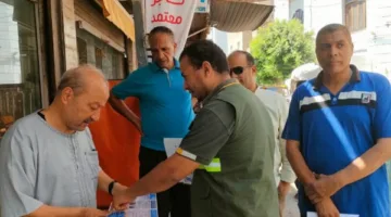 قوافل المياه تستمر في نشاطها في مدن وقرى الجيزة