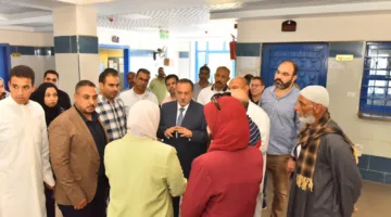 “أبو النصر” يزور وحدة طب الأسرة تحضيرًا لإقامة مركز غسيل كلوي في كودية الإسلام