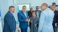 وزير الدولة للإنتاج الحربي يزور خطوط الإنتاج في شركة هليوبوليس للصناعات الكيميائية