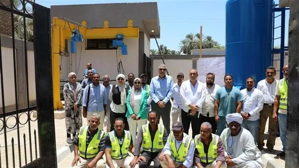 محافظ أسوان يزور مشروع محطة معالجة مياه الصرف الصحي في قرية الفوزة بالرديسية بحري محافظ أسوان يزور مشروع محطة معالجة مياه الصرف الصحي في قرية الفوزة بالرديسية بحري