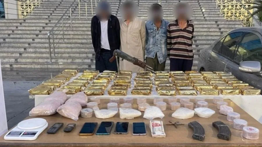 مقتل تاجر مخدرات خطير واعتقال 4 آخرين من أفراد الشبكة.