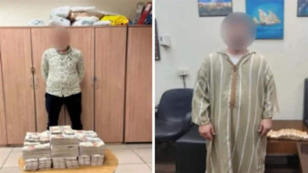 إحباط محاولة تهريب عملات أجنبية إلى الخارج بواسطة شخصين في مطار القاهرة