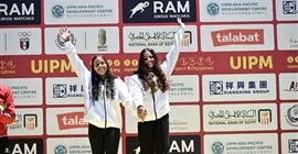 مصر تحقق ميداليتين ذهبيتين في فئة تحت 19 عامًا ببطولة العالم للتتابعات في الخماسي الحديث.
