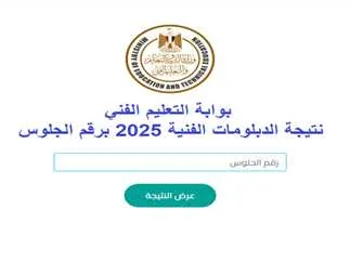 طريقة الاطلاع على نتائج الدبلومات الفنية في القاهرة 2025.. باتباع الخطوات