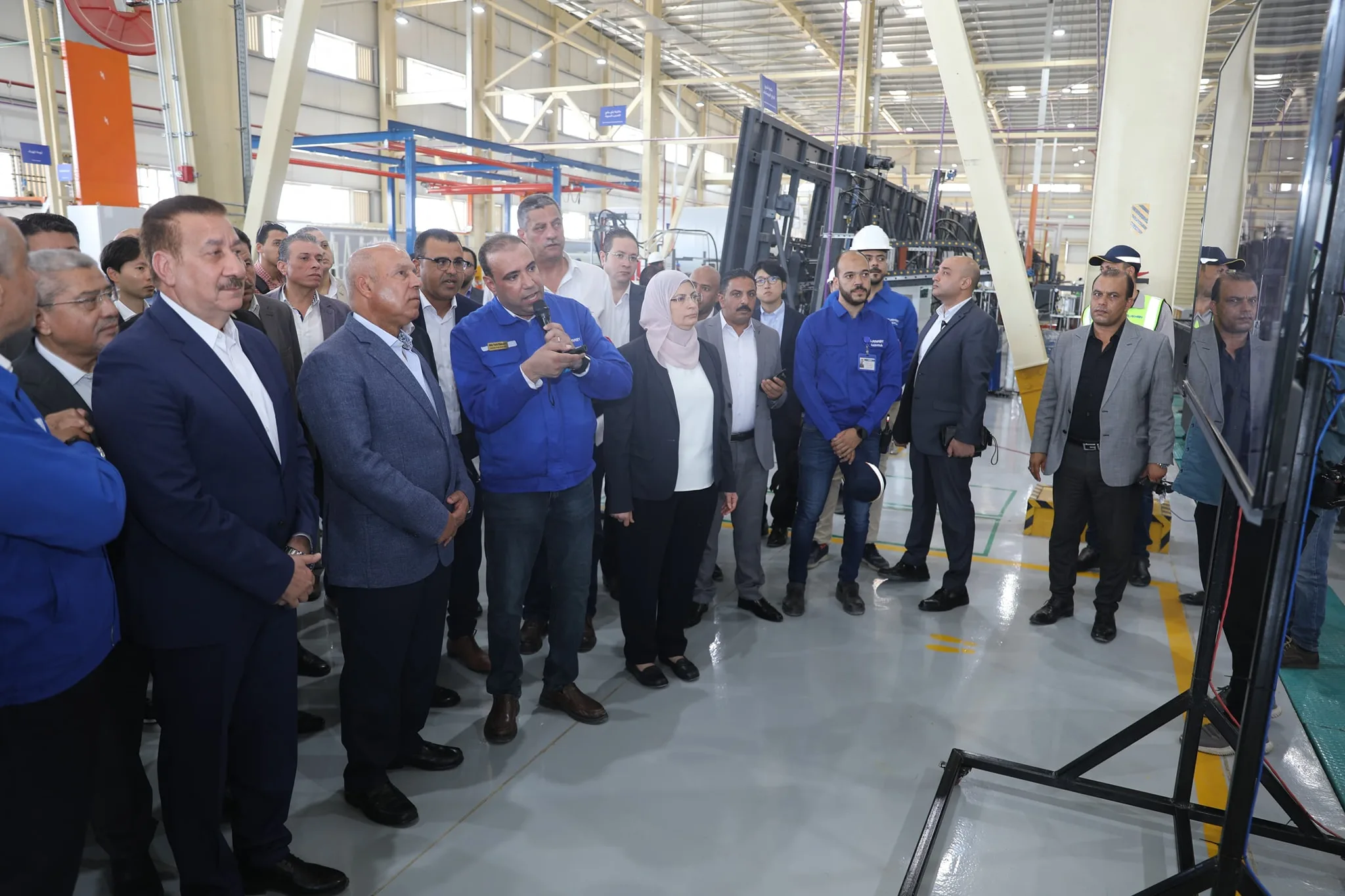 باستثمار قدره 108 ملايين دولار.. كامل الوزير يطلق مشروع بناء مصنع لإنتاج الثلاجات والفريزرات باستثمار قدره 108 ملايين دولار.. كامل الوزير يطلق مشروع بناء مصنع لإنتاج الثلاجات والفريزرات
