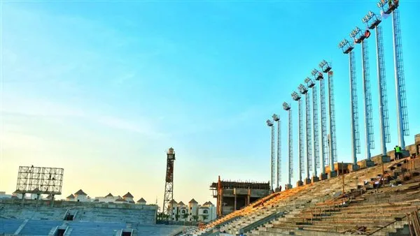 جهود كبيرة لاستكمال مشروع ملعب النادي المصري الجديد جهود كبيرة لاستكمال مشروع ملعب النادي المصري الجديد