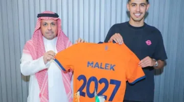 الفيحاء يمدد عقد المهاجم مالك العبدالمنعم حتى عام 2027