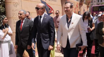 رئيس جامعة دمنهور ي inaugurates the fourth edition of the “Hoor Arts Forum” activities.