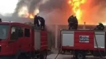 نار تشتعل في مخزن للأحذية بالموسكي.. والدفاع المدني يرسل 4 عربات إطفاء للتعامل مع الحريق.