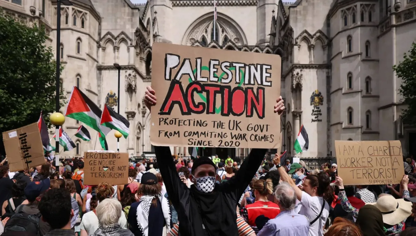 بريطانيا توقف العشرات من داعمي حركة ‘فلسطين أكشن’ بريطانيا توقف العشرات من داعمي حركة ‘فلسطين أكشن’