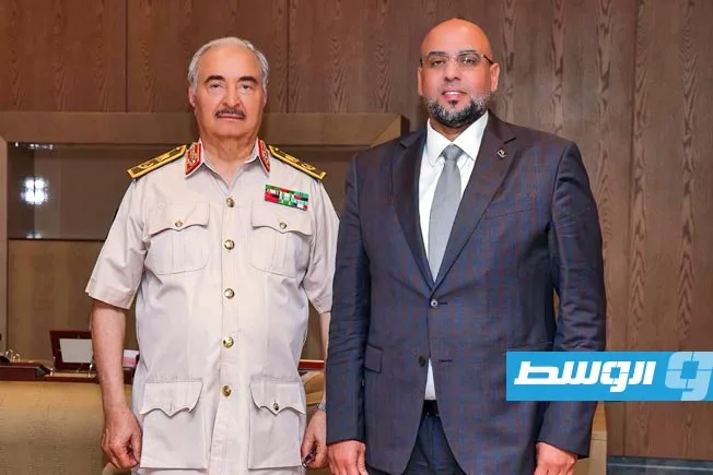 حفتر يشرف على مشروع “زراعة 30 مليون شتلة” في منطقة أجدابيا