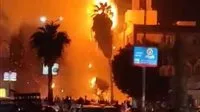 نشوب حريق في مستودع أحذية بالموسكي والاستعانة بأربع سيارات إطفاء