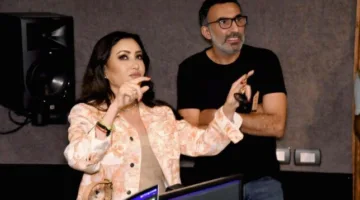 لطيفة تحتفل بإصدار أول مجموعة من ألبوم «قلبي ارتاح».. صور