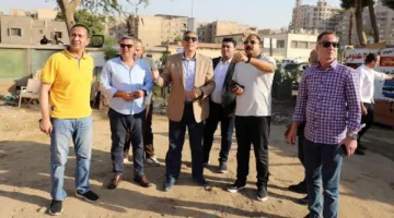محافظ الجيزة يراجع أعمال حملات النظافة وإزالة الإشغالات في شارع فيصل وكعابيش