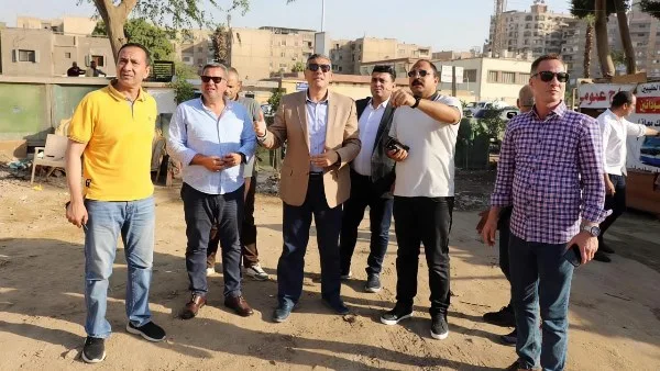 محافظ الجيزة يراجع أعمال حملات النظافة وإزالة الإشغالات في شارع فيصل وكعابيش