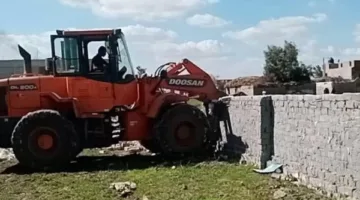 إزالة 13 حالة تعدٍ في مدينة دسوق بمحافظة كفر الشيخ